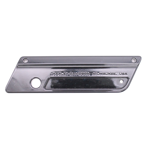 Harley-Davidson Left Hand Saddlebag Faceplate (Black) Part Number - 90857-06Dh