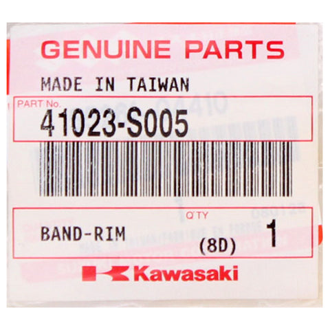 Genuine Kawasaki Rim Band Part Number - 41023-S005
