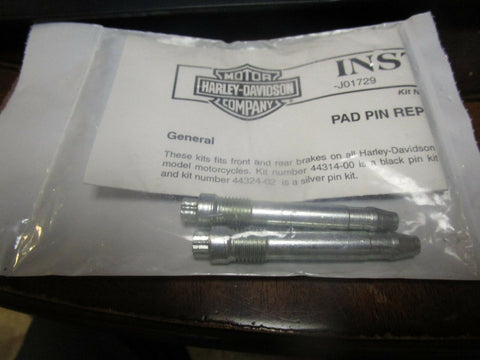 Silver Pad Pin Kit Part Number - 44324-02 For Harley-Davidson