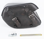 Distressed Leather Saddlebag Part Number - 88202-09 For Harley-Davidson