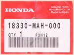 NOS OEM Honda Head Pipe to Cylinder Nut Assy 8MM 18330-MAH-000 VT1100