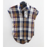 Harley-Davidson Rayon Short Sleeve Plaid Woven Shirt Size XS 96175-18VW/002S