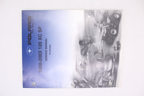 Genuine Polaris Service Manual 00'-03' 120 XC SP Part Number - 9918046