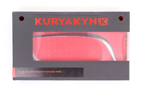 Kuryakyn Chrome Trunk Taillight Accents Part Number - 3208 For Honda
