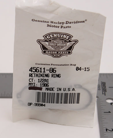 Genuine Harley-Davidson Retaining Ring PN 45611-86 (Pack of 2)