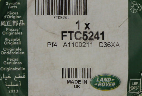 Genuine Land Rover Washer Part Number - FTC5241