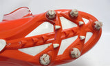 Nike Vapor Pro White and Orange 3/4 D Football Cleats - Size 14 Used