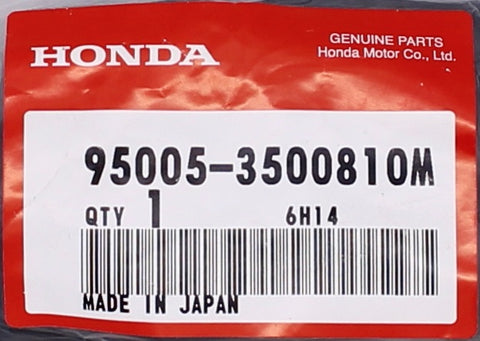 Genuine Honda Vacuum Line PN 95005-3500810M