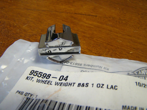Harley-Davidson Wheel Weight 1oz Part Number - 95598-04