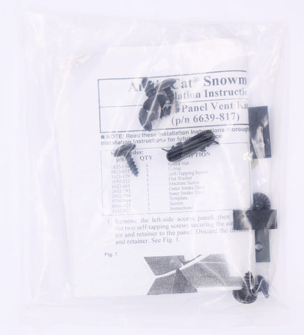Arctic Cat Side Panel Vent Kit Part Number - 6639-817