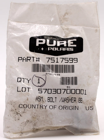 Genuine Polaris Bolt And Washer PN 7517599