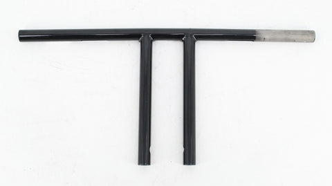 Parts Unlimited/Drag Specialties 10" T-Bar Hnadlebar (Black) PN 6014222