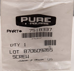 Genuine Polaris Screw PN 7518337 (Pack of 3)
