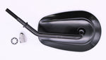 Right Hand Black Mirror Assembly Part Number - 56000164 For Harley-Davidson