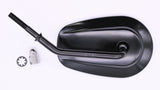 Right Hand Black Mirror Assembly Part Number - 56000164 For Harley-Davidson