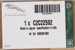 Genuine Jaguar Strap Part Number - C2C22592