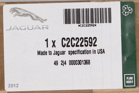 Genuine Jaguar Strap Part Number - C2C22592