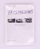 Lincoln Owners Manual Part Number - FA1J19G219RS