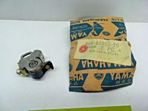 806-81322-20 NOS Yamaha Snowmobile Contact Breaker Assy RT1 RT2 RT3 SS396 K138n
