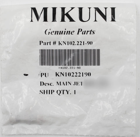 Mikuni Main Jet #90 (Pack of 3) PU KN10222190