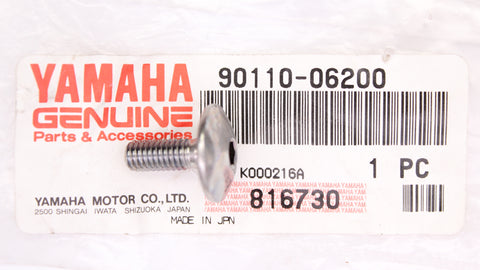 Yamaha 90110-06200-00 - BOLT HEX SKT HEAD