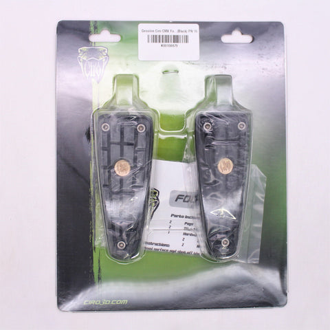 Genuine Ciro CMX Foot Peg Pair Without Mount (Black) Part Number - 16201483