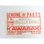 Kawasaki 46079-002 Left Hand Switch Contact Nos Pn46079-002