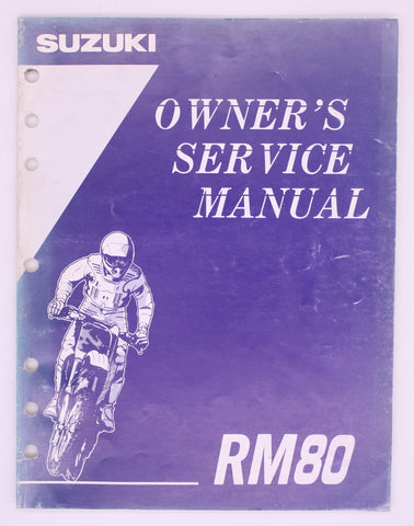 Suzuki 99011-02B70-03A Owner'S Manual Rm80 Pn99011-02B70-03A