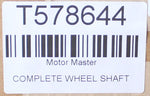 Motor Master Complete Wheel CV Shaft PN 54053 / T578644