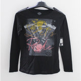 Harley-Davidson Distressed Graphic Let'S Ride Tee S 96055-18Vw/000S