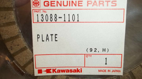 Genuine Kawasaki Friction Plate Part Number - 13088-1101