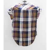 Harley-Davidson Rayon Short Sleeve Plaid Woven Shirt Size XS 96175-18VW/002S