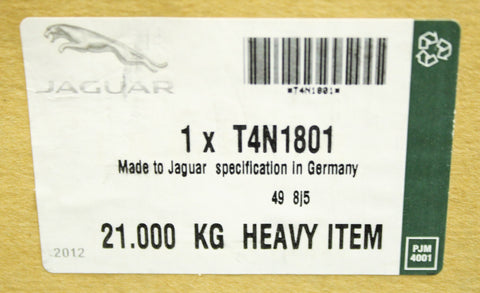 Jaguar Axle Brake Disc PN T4N1801