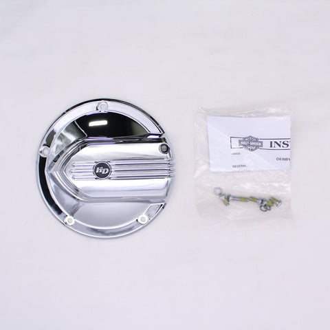 Genuine Harley-Davidson Defiance Derby Cover (Chrome) PN 25700703