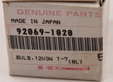 Genuine Kawasaki Bulb 12V 3W PN92069-1020