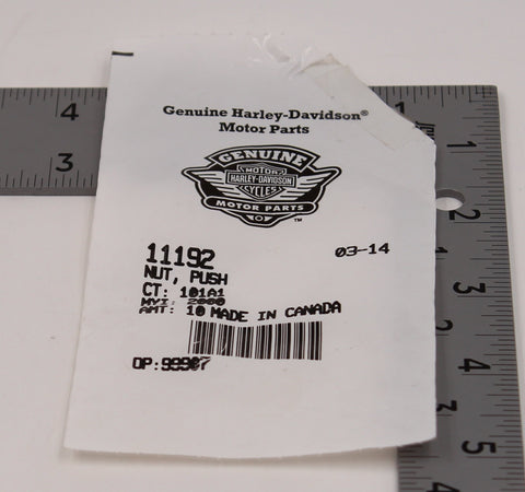 Harley-Davidson Push Nut Part Number - 11192