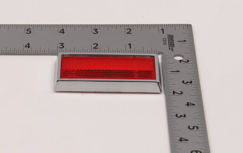 Harley-Davidson Framed Reflector (Red) Part Number - 59255-91