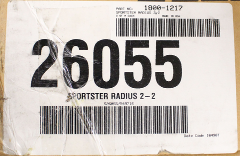 Big Radius Exhaust Part Number - 1800-1217 For Harley-Davidson