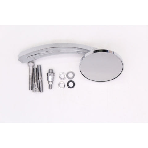 Pro-One Right Teardrop Mirror Chrome PN 0640-0567