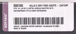 Genuine Harley-Davidson Rider Foot Board Inserts (Black) PN 50501283