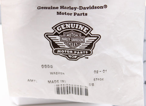 Washer Part Number - 6655 For Harley-Davidson