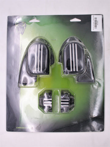 Genuine Ciro Handlebar Pair Control Covers (Black) Part Number - 6110100