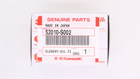 Kawasaki Oil Filter Part Number - 52010-S002