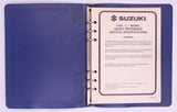 Suzuki OEM Suzuki 99923-03901 Ready Reference Manual 1990 L Model