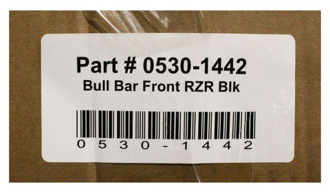 Moose Racing Black Front Bull Bar Bumper PN 0530-1442