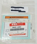 Suzuki Label,Age 16 PN 68367-04641