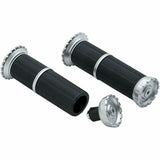 Kuryakyn RIOT GRIPS UNIV 1 IN BAR SIL PN 3584