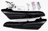 Parts Unlimited/Drag Specialties Extensions S-Bag14-Rg Blk PN 35011113