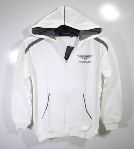 Aston Martin Womens White Hoodie Size 10 Part Number - 704709/10