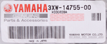 Yamaha Silencer Gasket PN 3XW-14755-00-00